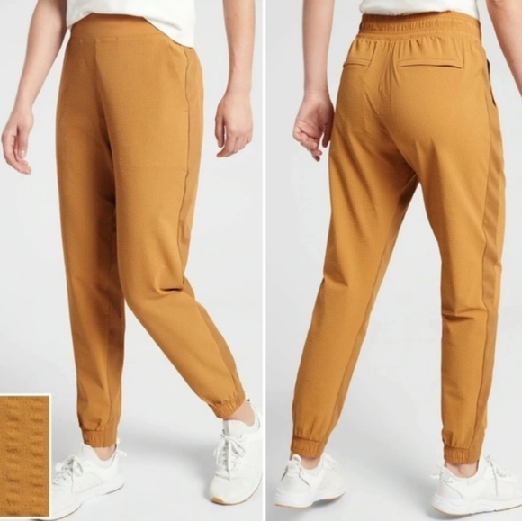 Athleta Textured Brooklyn Joggers, 4 - Picture 8 of 8